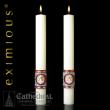  The "Upon This Rock" Eximious Paschal Candle - 2-1/16 x 42 - #5 